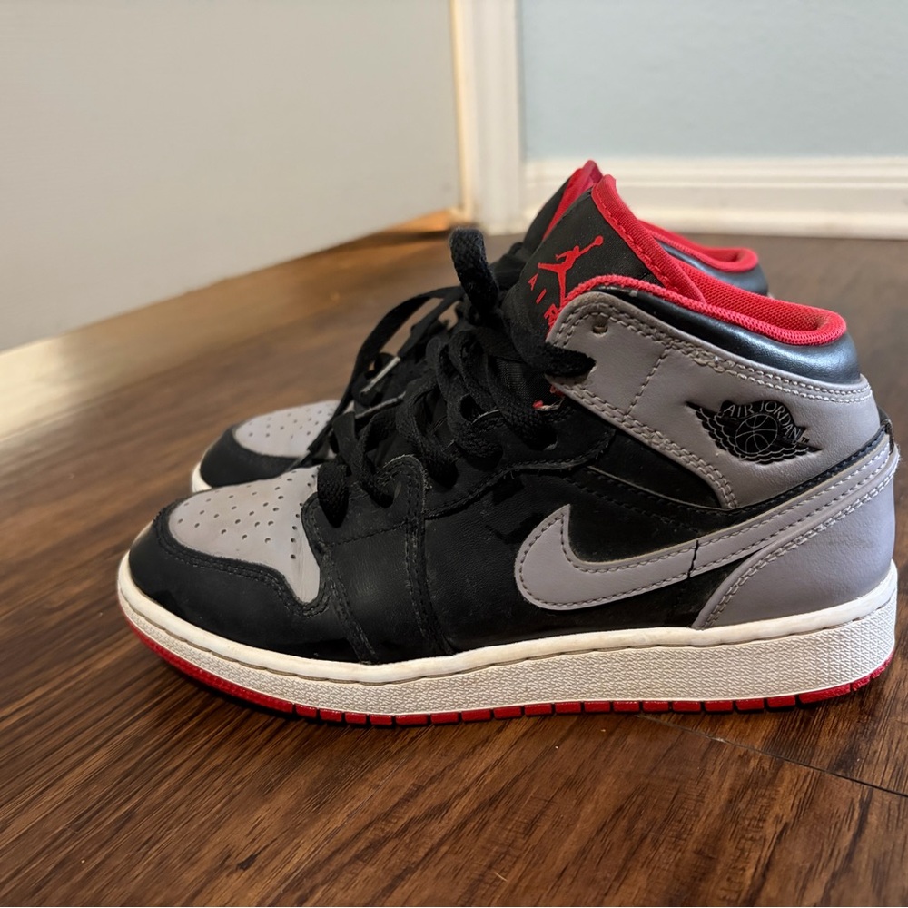 Nike Red and Black Sneakers